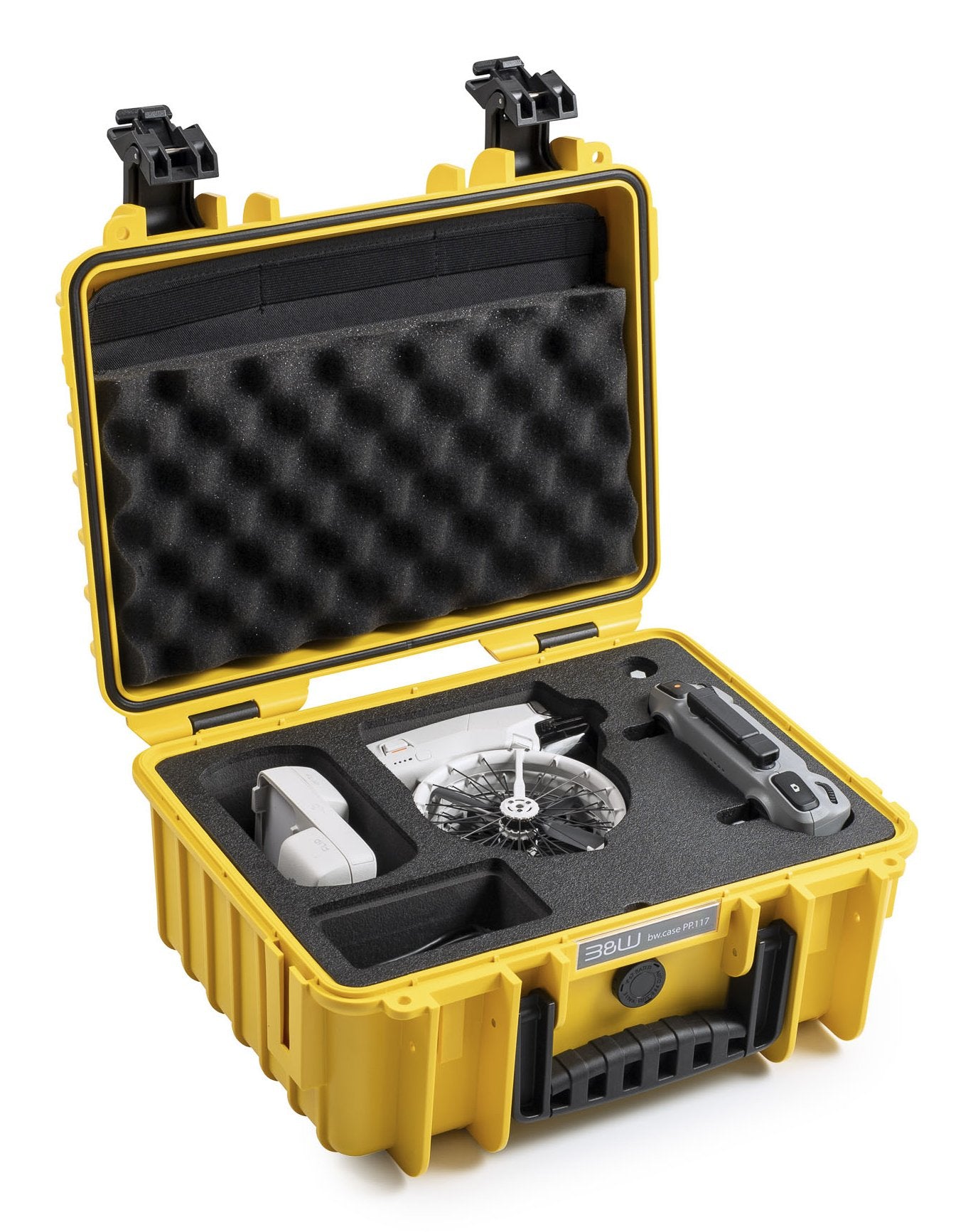 EAN 4031541766236 - B&W Cases PP.117.Flip Estuche duro Amarillo Polipropileno (PP) imagen 2