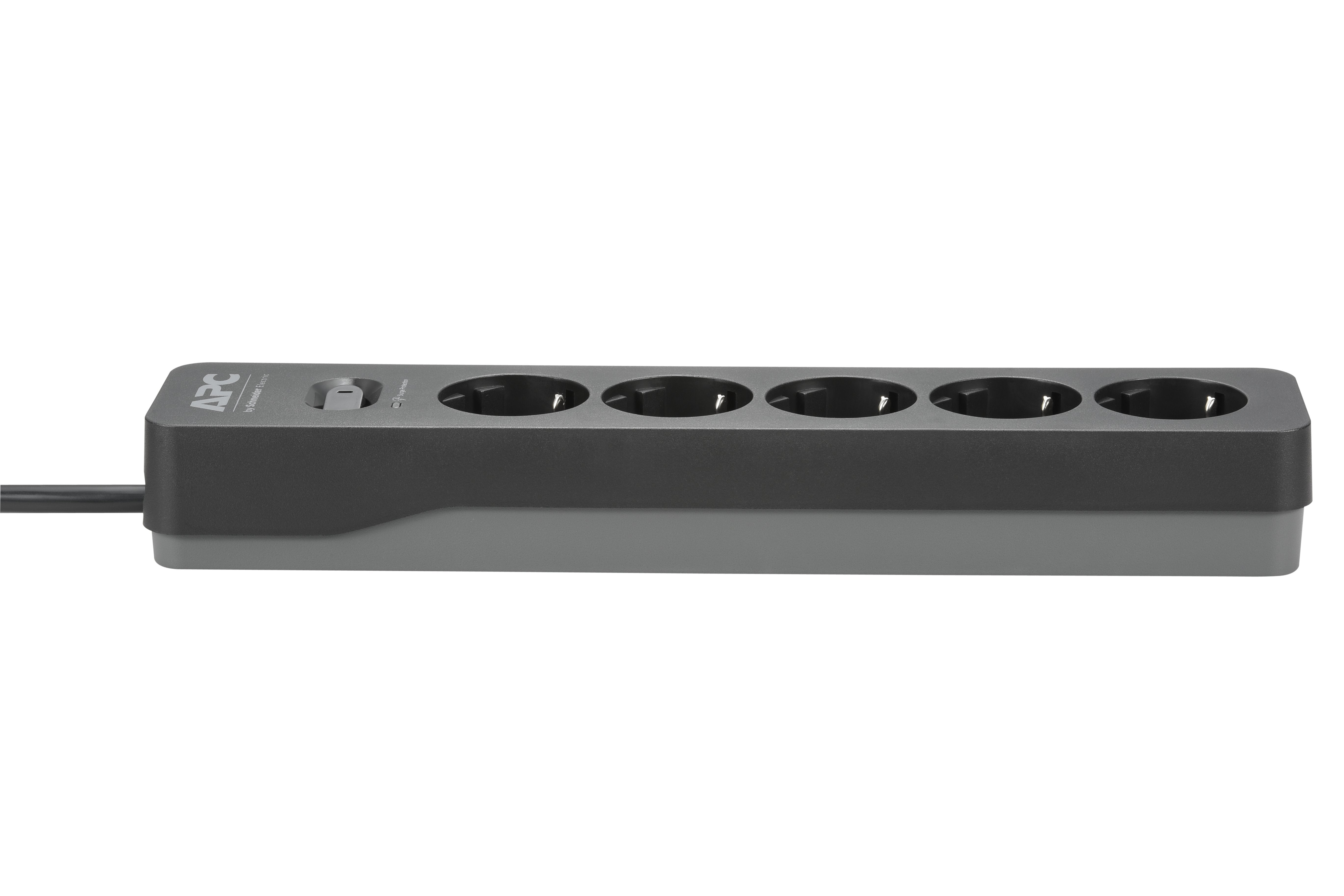 Apc Pme5b-Gr Limitador De Tensión 5 Salidas Ac 230 V Negro 1,5 M