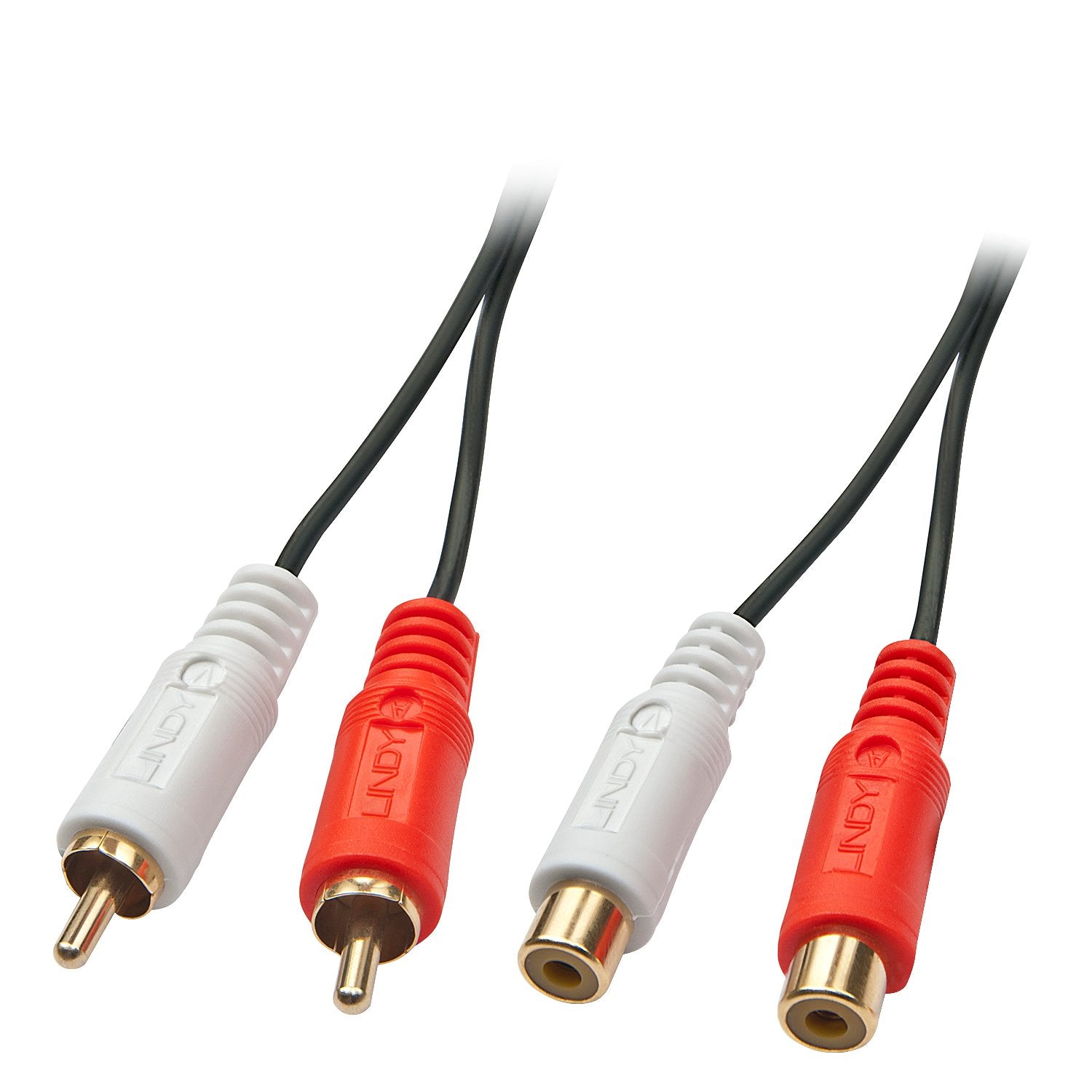 EAN 4002888356732 - Lindy 35673 cable de audio 5 m 2 x RCA Negro, Rojo, Blanco imagen 1