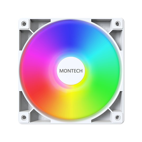 EAN 4710562744217 - Montech GF120 PWM Carcasa del ordenador Módulo de ventilador 12 cm Blanco 1 pieza(s) imagen 2