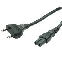 EAN 7611990151066 - VALUE 19.99.2094 cable de transmisión Negro 5 m CEE7/16 C7 acoplador imagen 2