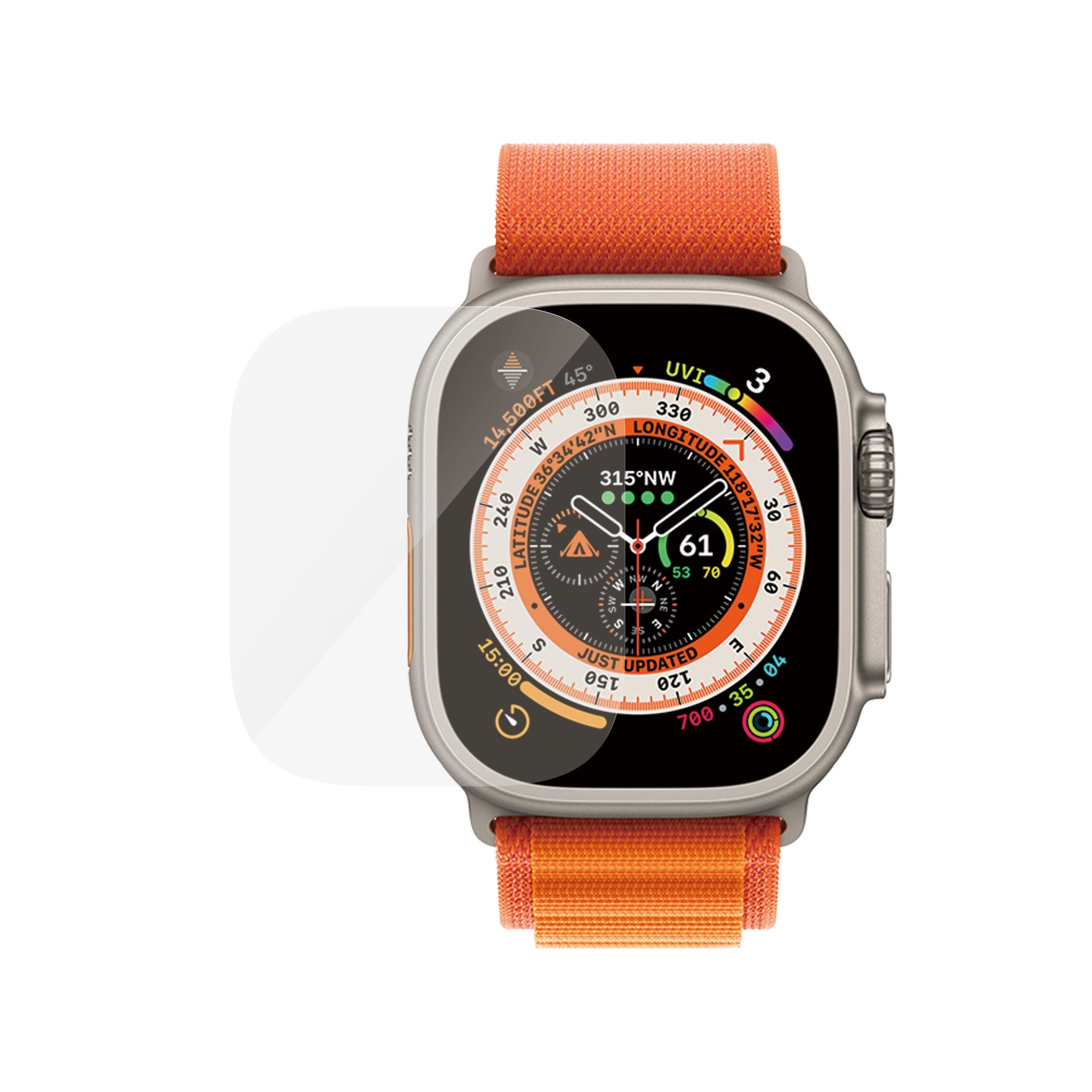 EAN 5711724036804 - PanzerGlass ® Screen Protector Apple Watch Ultra 2 | Ultra | 49 mm Protector de pantalla 1 pieza(s) imagen 1