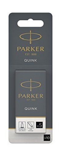 Parker 1950206 Recambio De Bolígrafo Negro 10 Pieza(S)