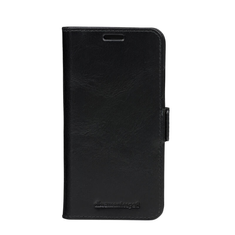 Dbramante1928 Copenhagen Slim Funda Con Tapa Para Teléfono Móvil Cuero De Grano Entero Negro Para Apple Iphone 11