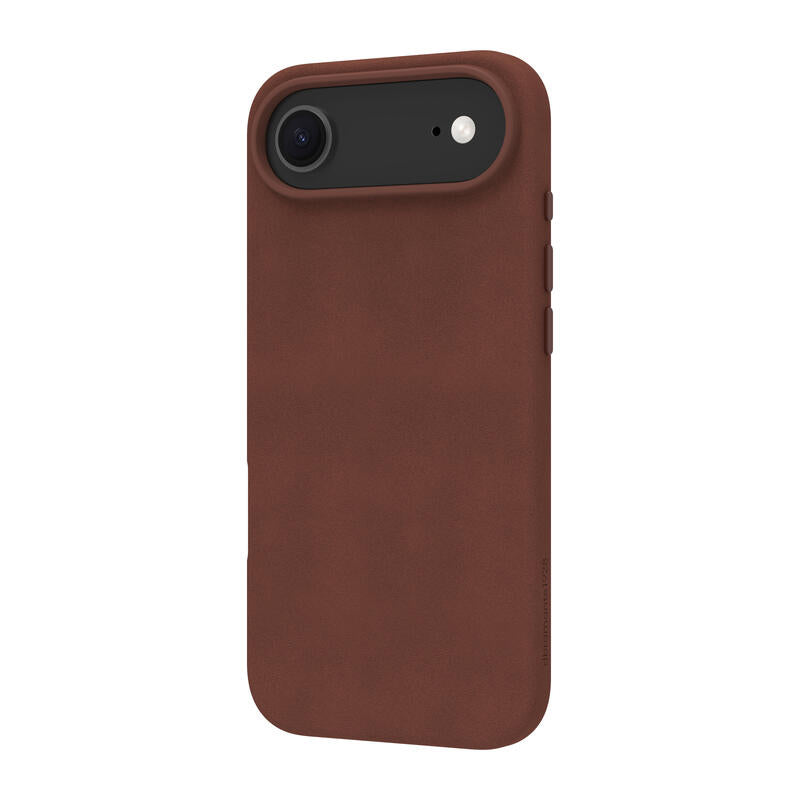Dbramante1928 Lynge Funda Con Tapa Para Teléfono Móvil Compatibilidad Con Magsafe Cuero De Grano Entero Bronceado Oscuro