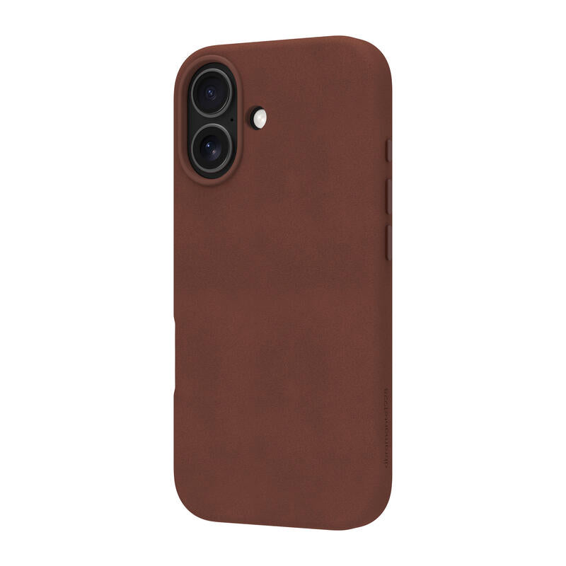 Dbramante1928 Lynge Funda Con Tapa Para Teléfono Móvil Compatibilidad Con Magsafe Cuero De Grano Entero Bronceado Oscuro