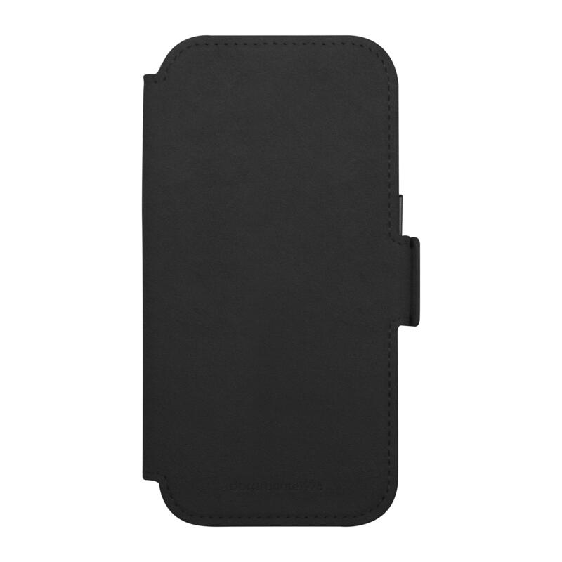Dbramante1928 Lynge Funda Con Tapa Para Teléfono Móvil Compatibilidad Con Magsafe Cuero De Grano Entero Negro