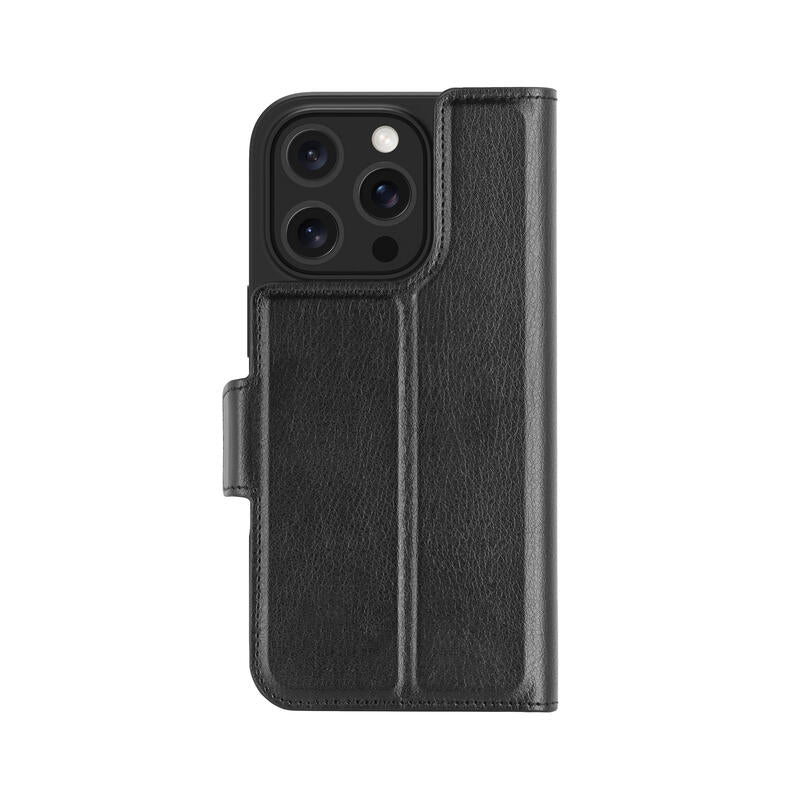 Dbramante1928 Oslo Pro Funda Con Tapa Para Teléfono Móvil Poliuretano (Pu) Plástico Negro Para Apple Iphone 16 Pro