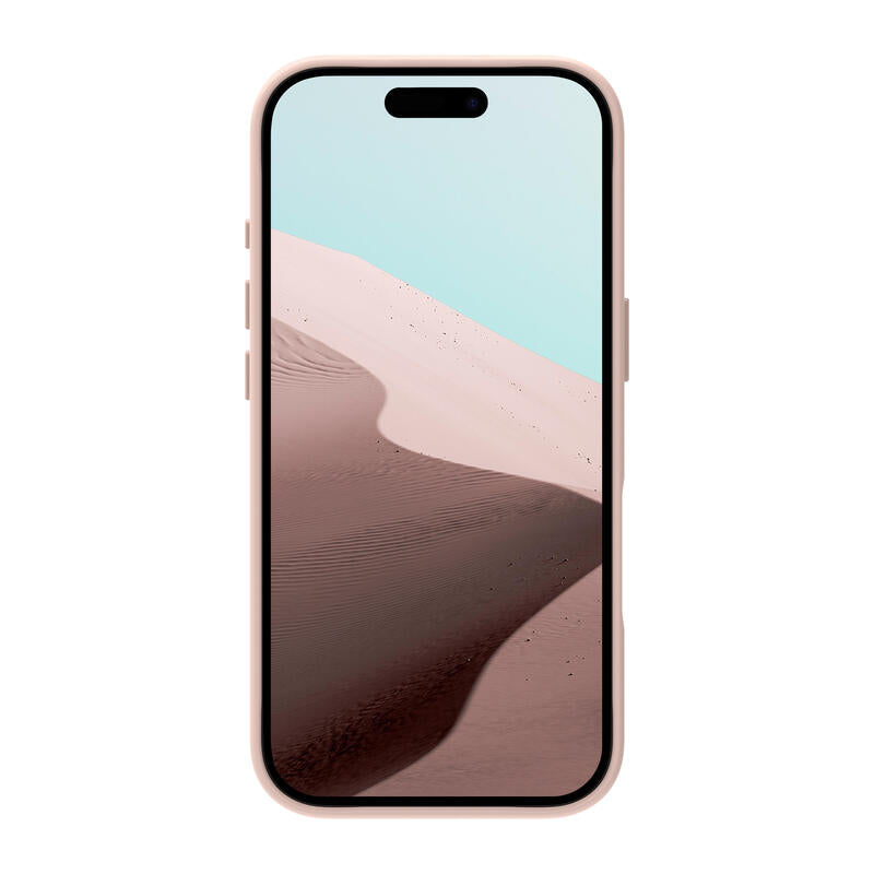 Dbramante1928 Roskilde Kick Icon Carcasa Trasera Para Teléfono Móvil Compatibilidad Con Magsafe Arena Rosa Para Apple Iphone 17