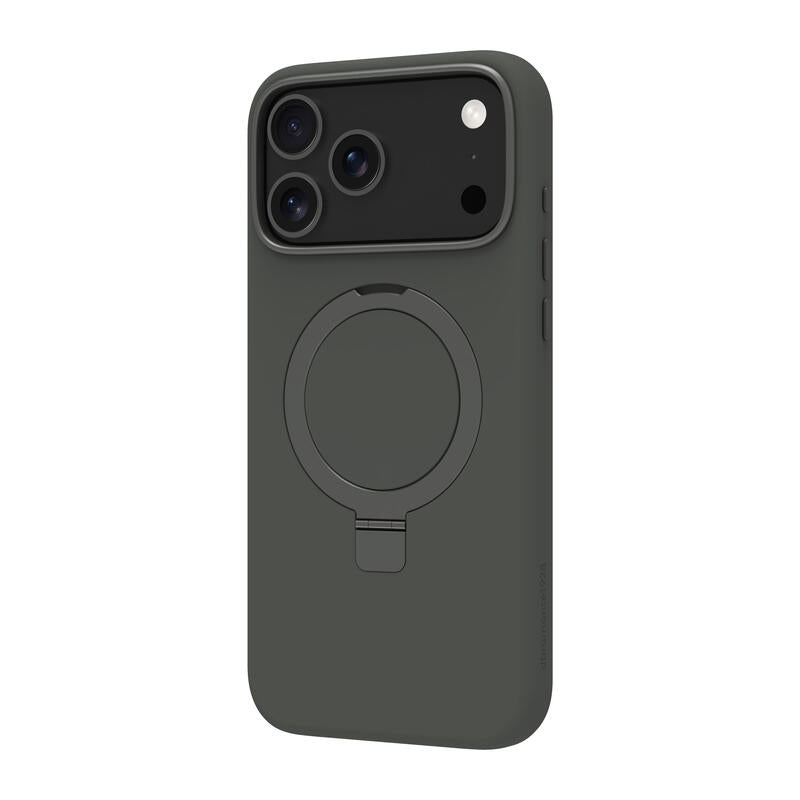Dbramante1928 Roskilde Kick Icon Carcasa Trasera Para Teléfono Móvil Compatibilidad Con Magsafe Sombra Del Bosque Para Apple Iphone 17 Pro Max