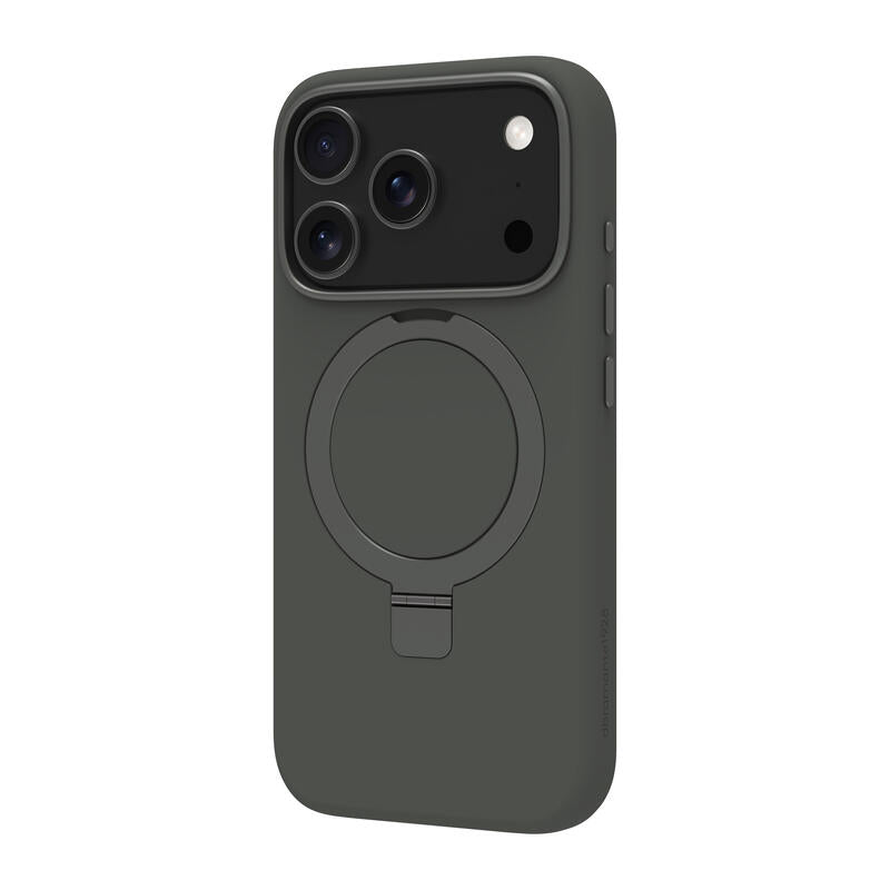 Dbramante1928 Roskilde Kick Icon Carcasa Trasera Para Teléfono Móvil Compatibilidad Con Magsafe Sombra Del Bosque Para Apple Iphone 17 Pro