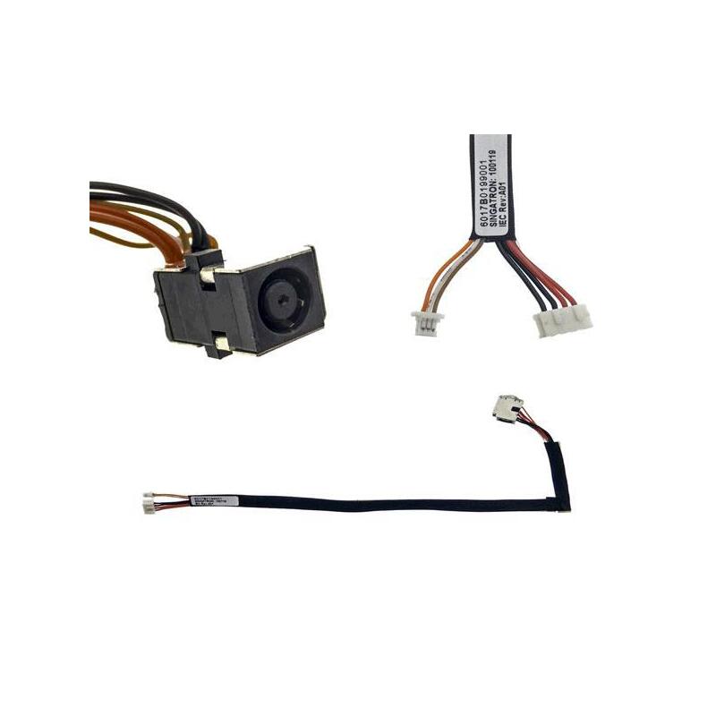 Dc Jack Cable Hp 4710 / 4710s / 4415s /  19cm Acodado