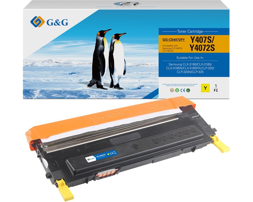 G&G Toner Compatible Con Samsung Clt-Y4072s Hp Su472a