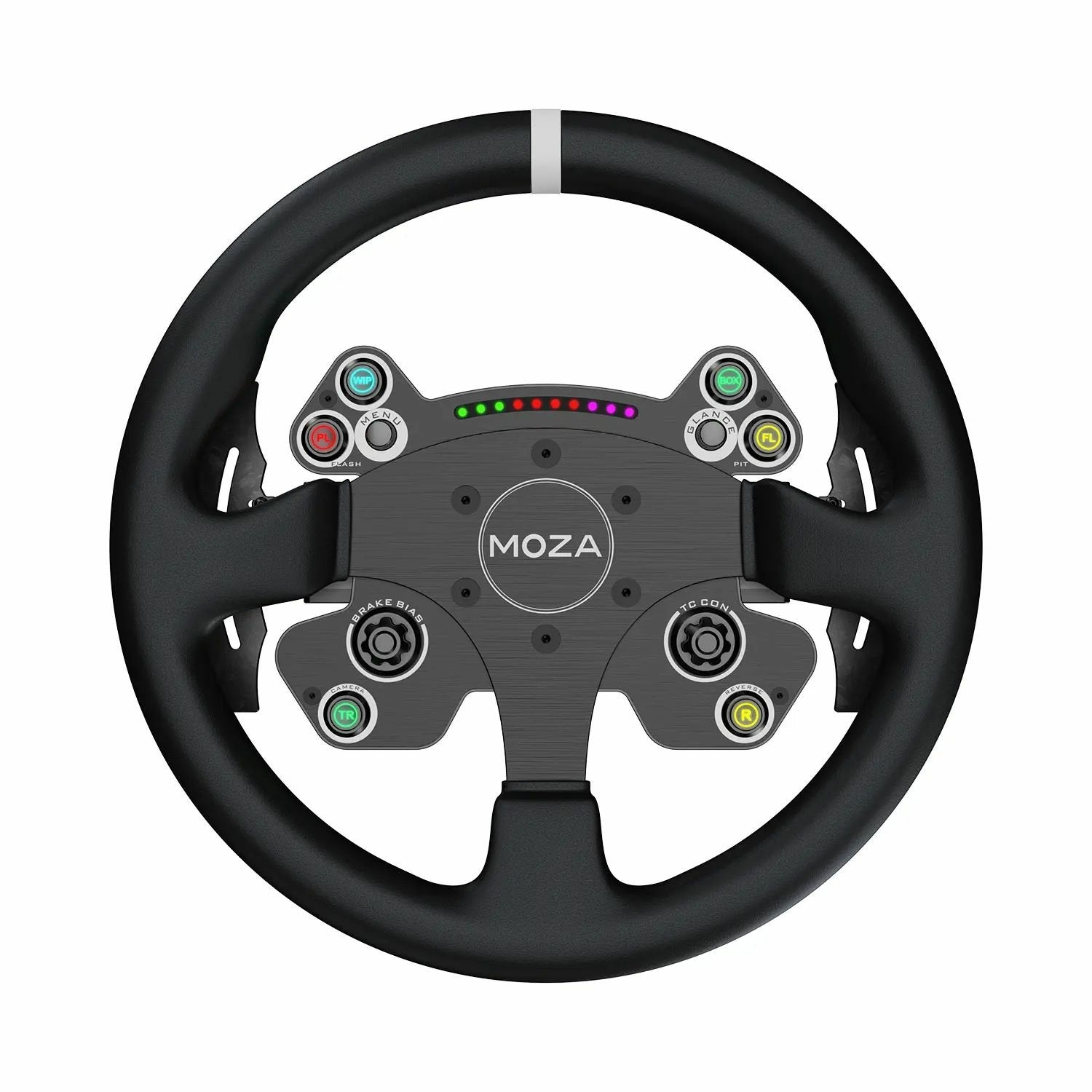 Moza Racing Controlador Rs057 / Cs V2p Dual Clutch Wheel Negro