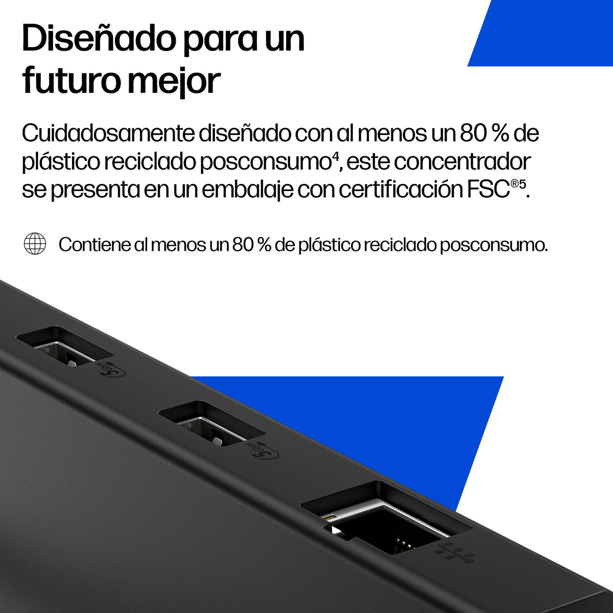 EAN 198990573175 - HP Portable USB-C Hub imagen 4