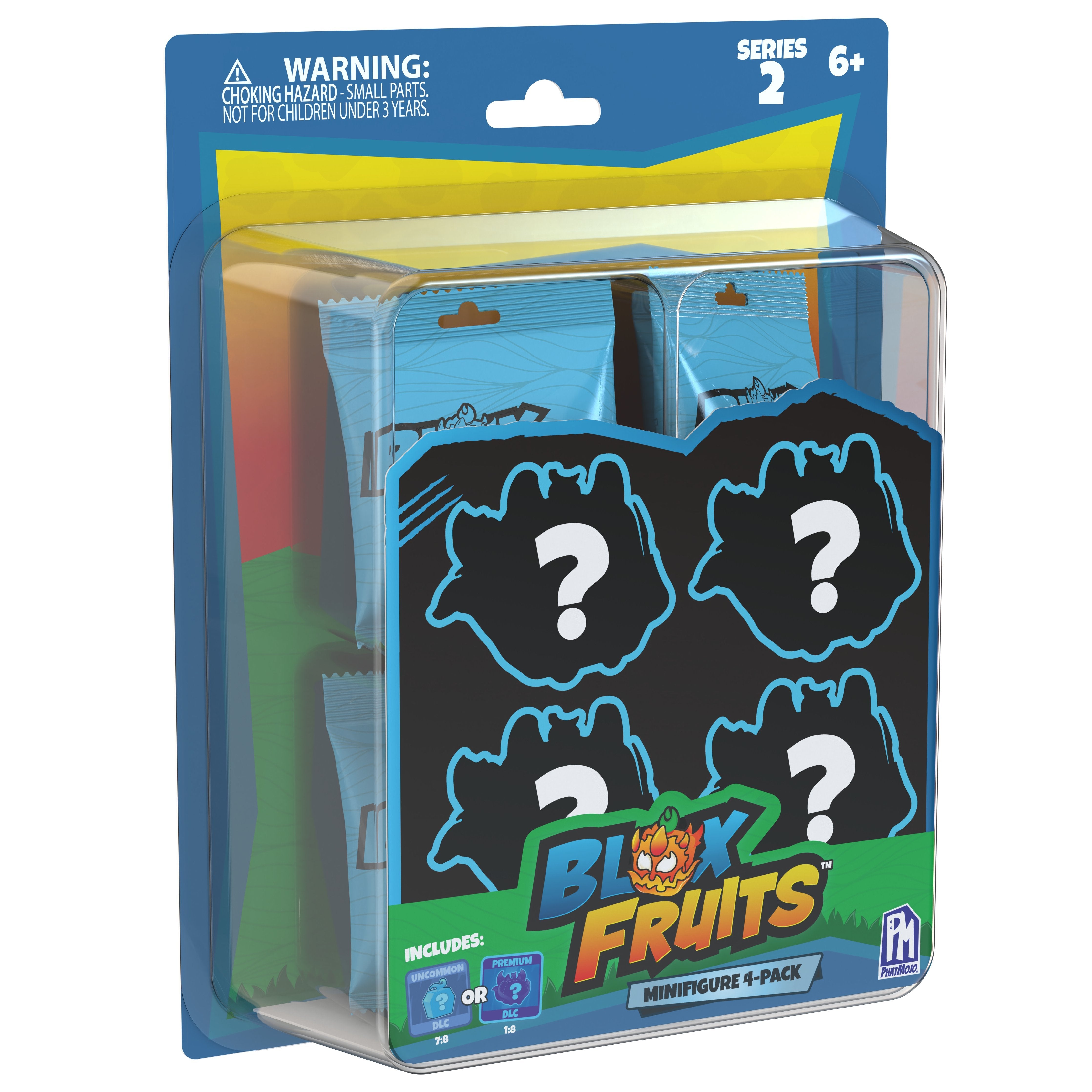 Blister 4 Figuras Sorpresa Blox Fruits