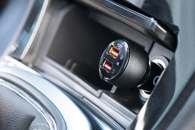 Cargador De Coche Ednet Quickcharge 3.0 Dualport Negro