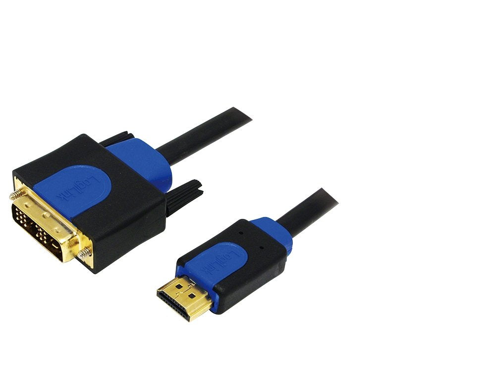Logilink Cable Hdmi V1.4 A Dvi 18+1 High Speed Ethernet 1m Negro Chb3101