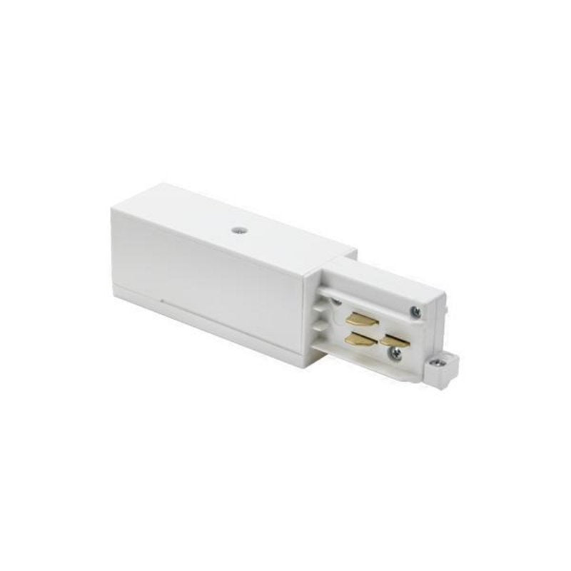 Brumberg 87167070 Endeinspeisung Onetrack Dali  Schaltbar, Weiss
