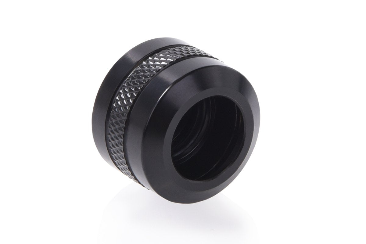 Alphacool Eiszapfen Pro 13mm Hardtube Racor G1/4 - Deep Black Sixpack
