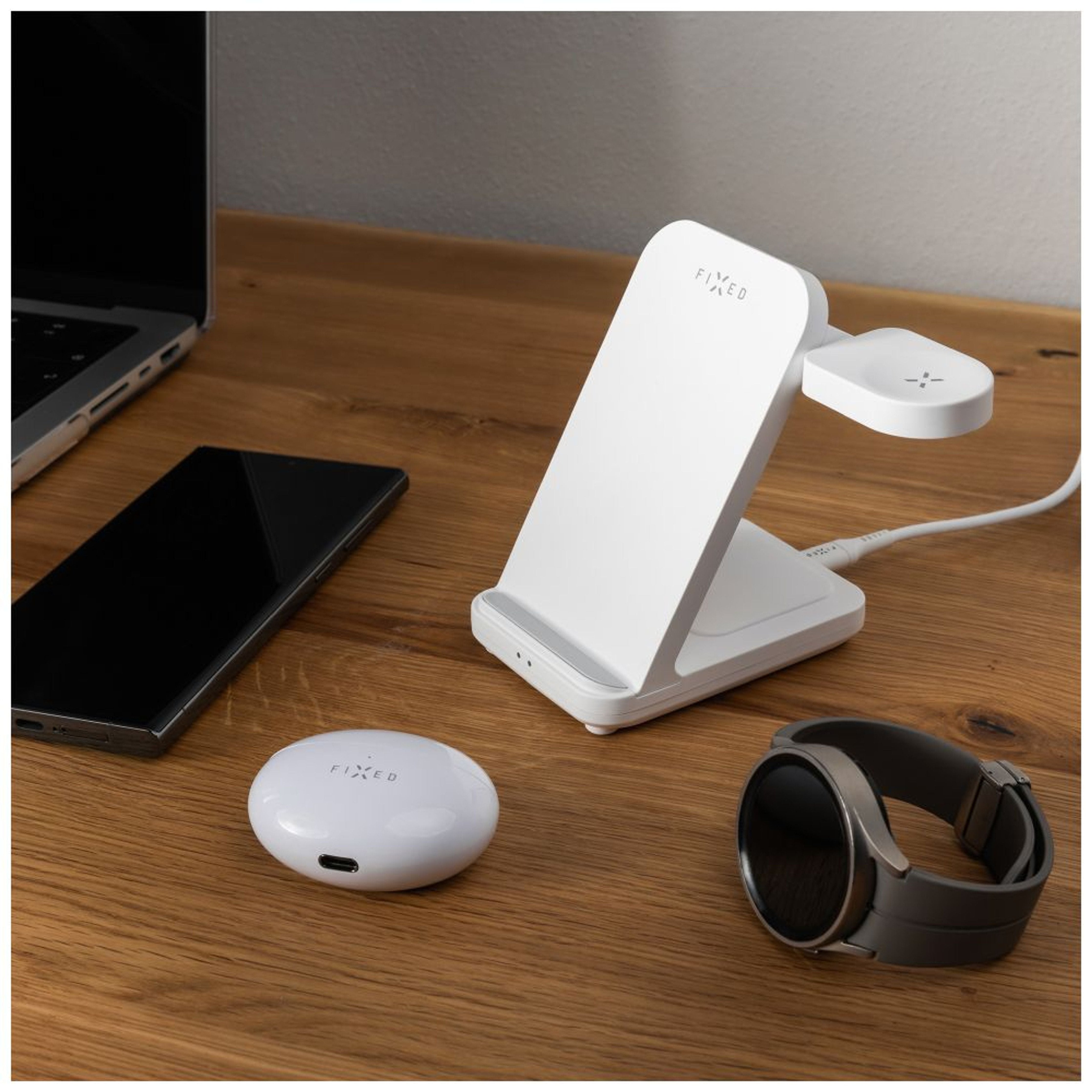 EAN 8591680169405 - FIXED FIXPOS-SA-WH cargador de dispositivo móvil Reloj inteligente, Smartphone, Auriculares Blanco USB Ca imagen 6