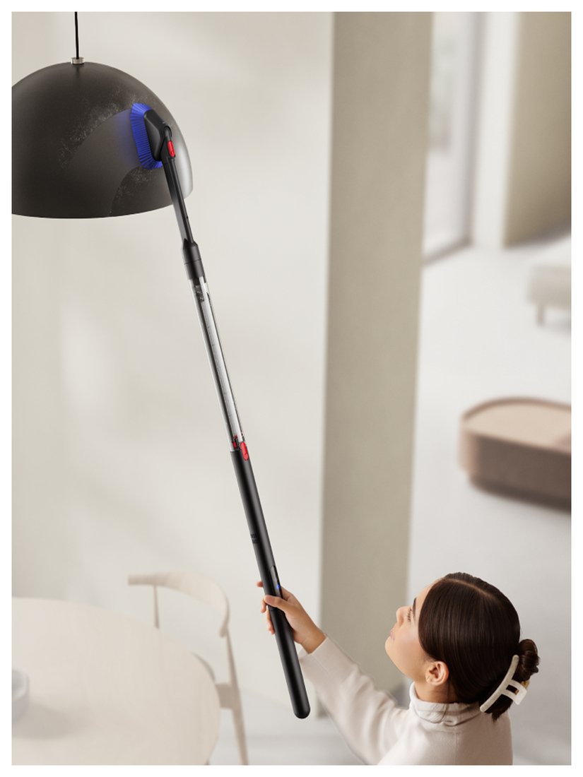 Dyson Pencilvac Fluffycones - Stabstaubsauger - Schwarz, Grau