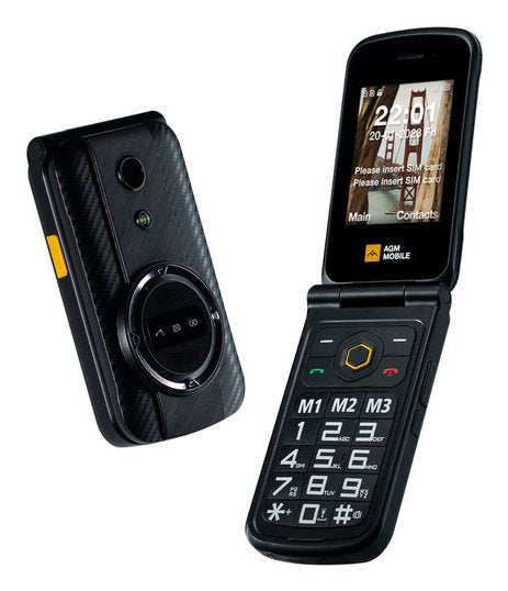Agm M8 Flip 7,11 Cm (2.8") 162 G Negro