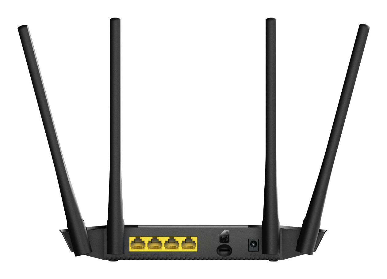 EAN 6971690791193 - Cudy LT400 router inalámbrico Ethernet rápido Banda única (2,4 GHz) 4G Negro imagen 2