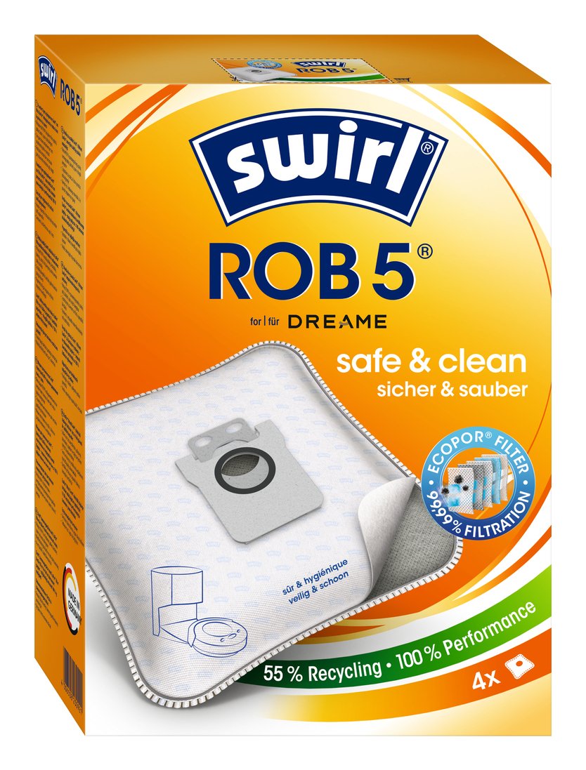 Melitta Staubsaugerbeutel Rob 5 Ecopor (Dreame) 230921