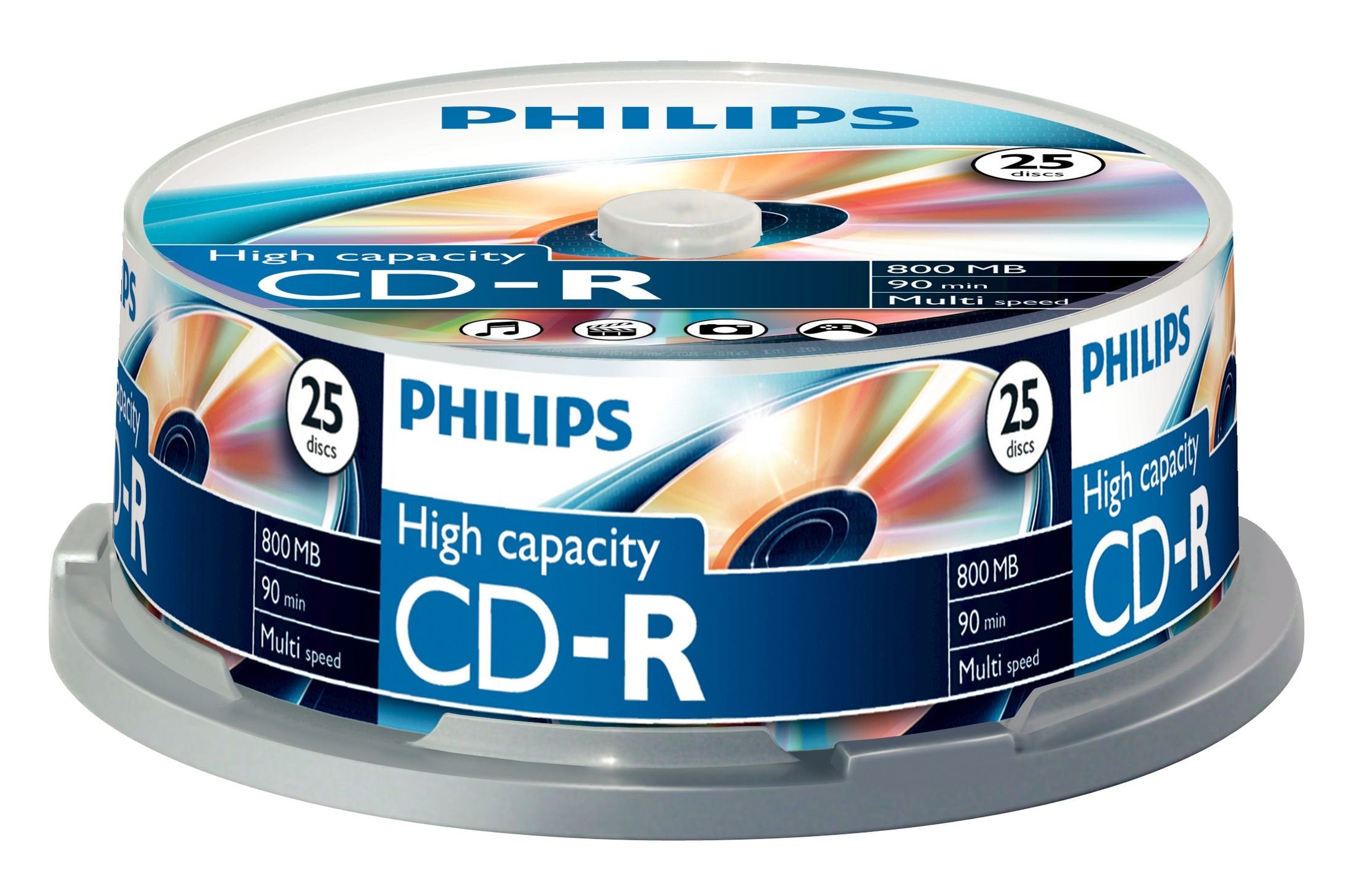 Philips Cd-R 800mb  25er Spindel Multi Speed
