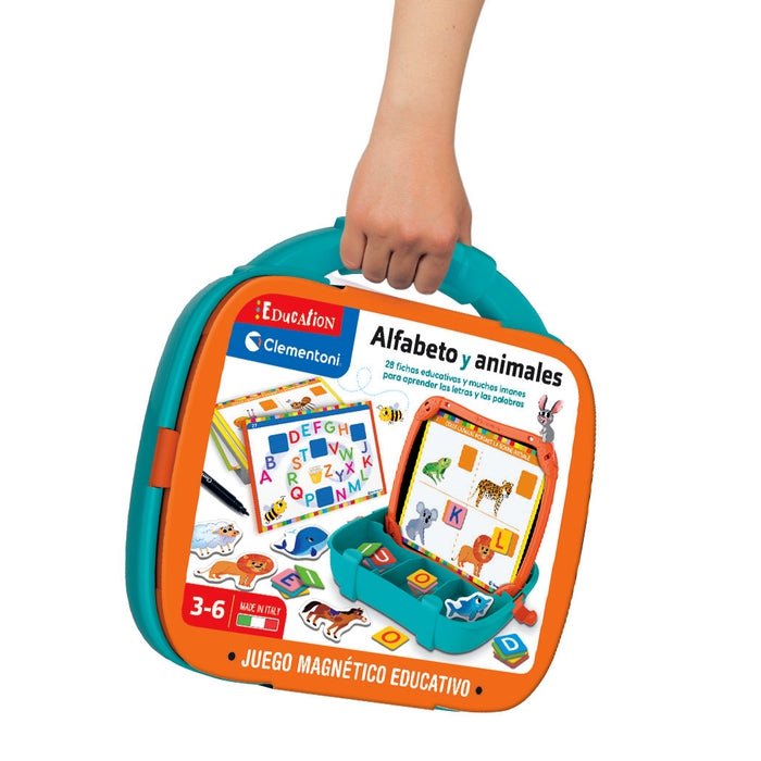 Maletín Magnético Alfabeto Y Animales