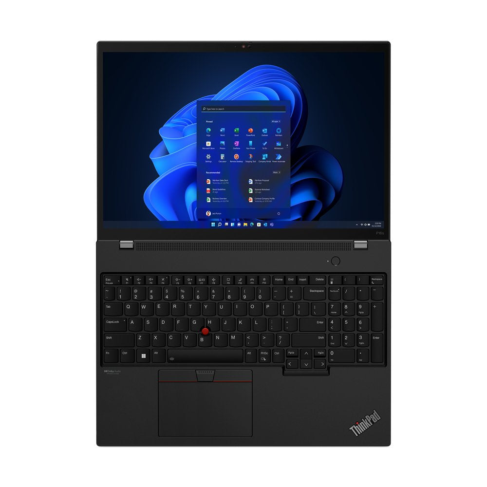 Workstation Lenovo Thinkpad P16s Gen 2 (Intel) (16") I7-1360p 32 Gb Lpddr5x-Sdram 1 Tb Ssd Nvidia Rtx A500 Wi-Fi 6e (802.11ax) W 11 Pro Negro
