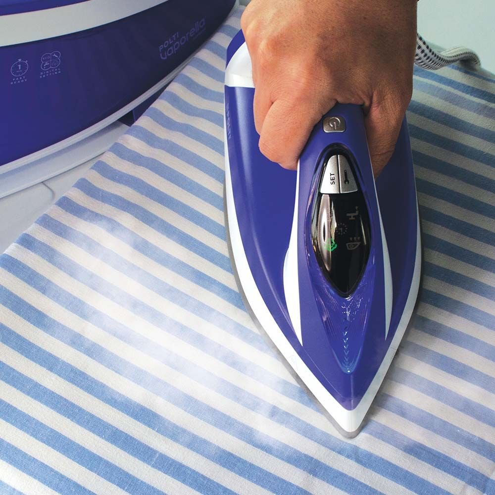 Centros De Planchado Polti Ferro Da Stiro Ve30.30 Piastra In Ceramica 2100w Bianco/Blu