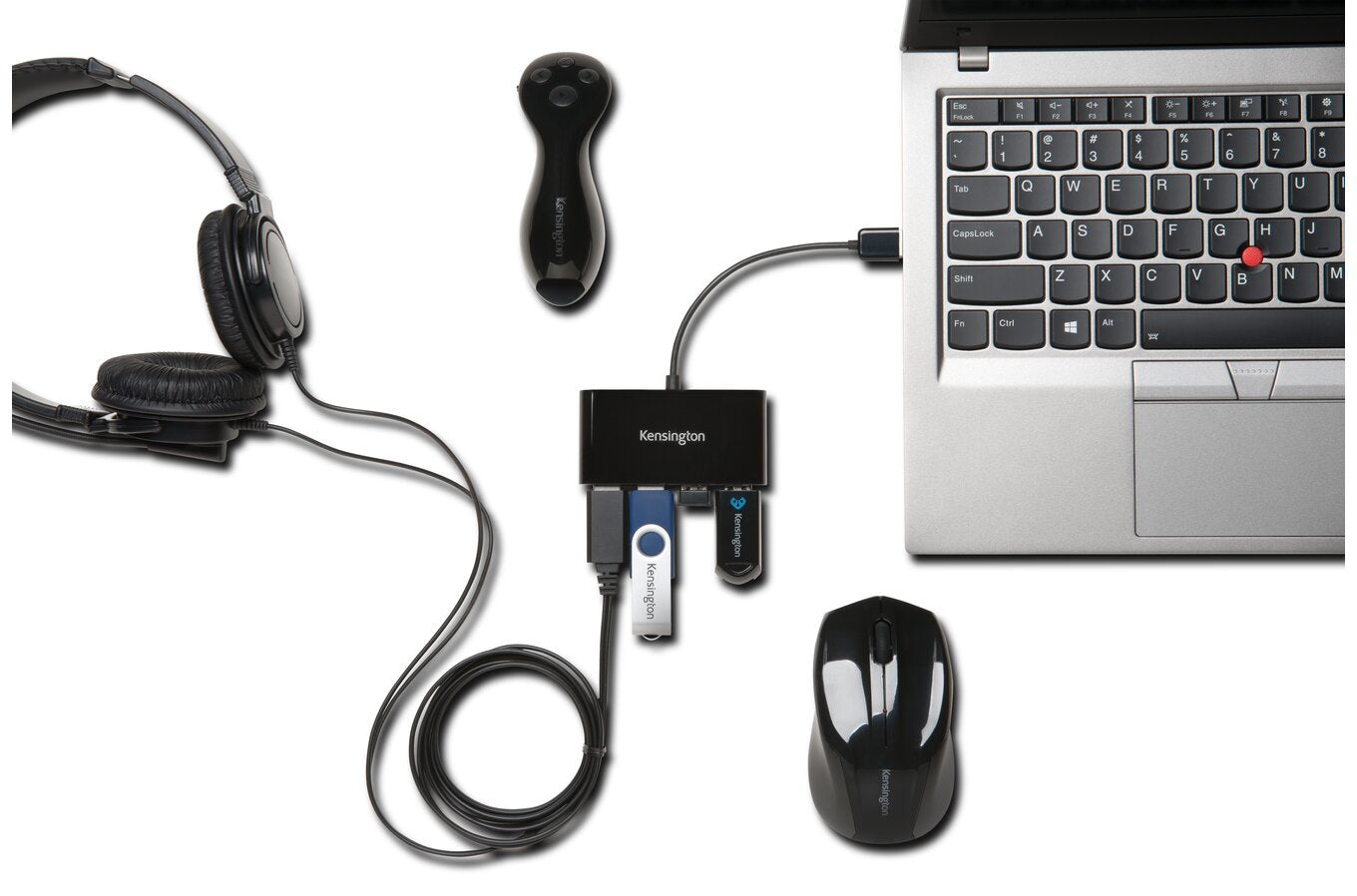 Kensington Hub Usb 2.0 De 4 Puertos