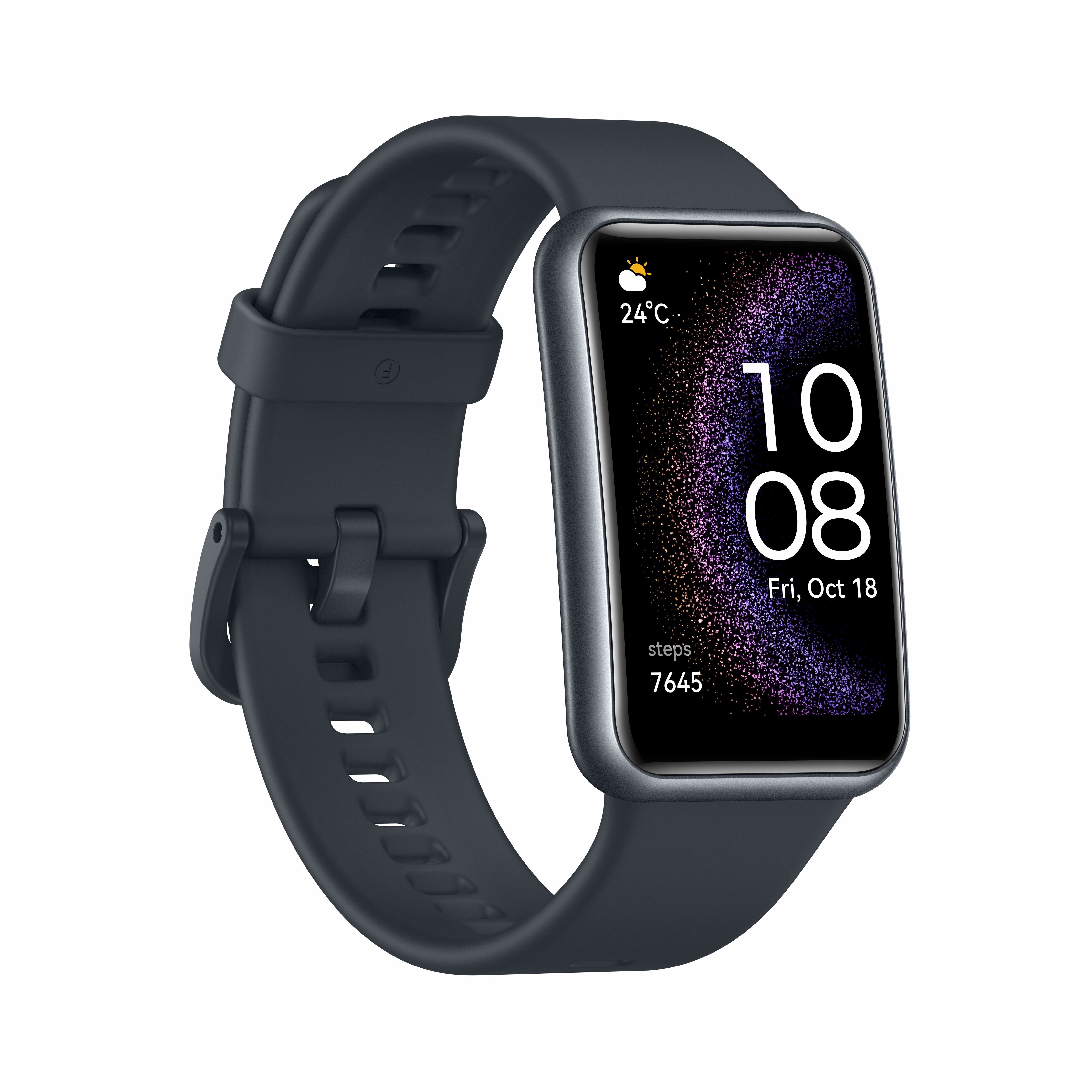 Huawei Watch Fit Se Starry Black Silicone Strap