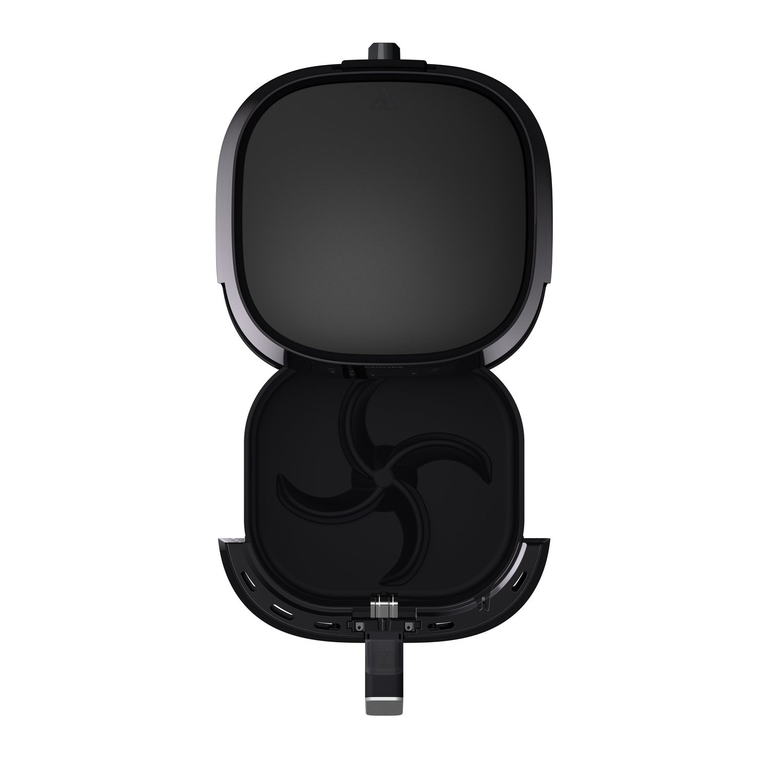 Philips 3000 Series Hd9270/70 Freidora  De Aire Sencillo 6,2 L Independiente 2000 W Negro, Plata