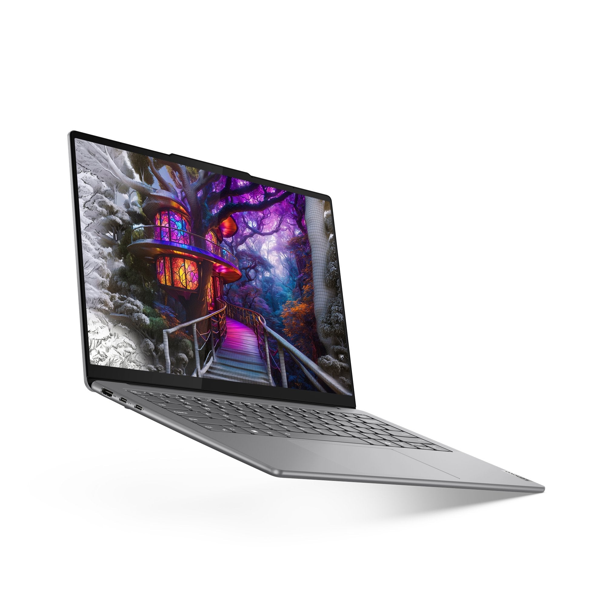 Portatil  Lenovo  14"  Yoga Slim 7 14imh9 Intel Core Ultra 7 155hwuxga 32 Gb Lpddr5-Sdram 1 Tb Ssd Wi-Fi 6e (802.11ax) Windows 11 Home Español Gris