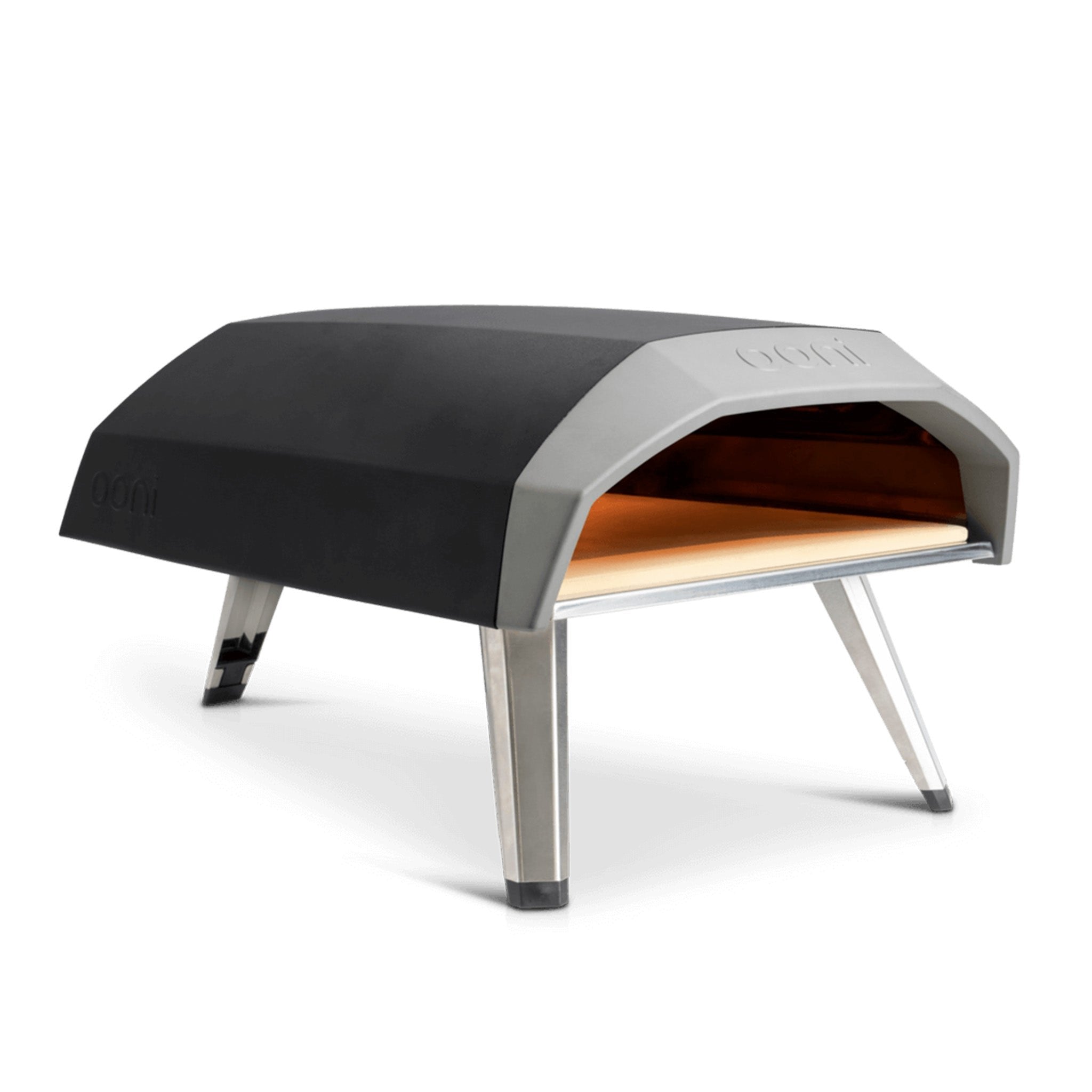 Ooni Koda 12 Fabricante De Pizza Y Hornos 1 Pizza(S) Negro, Acero Inoxidable