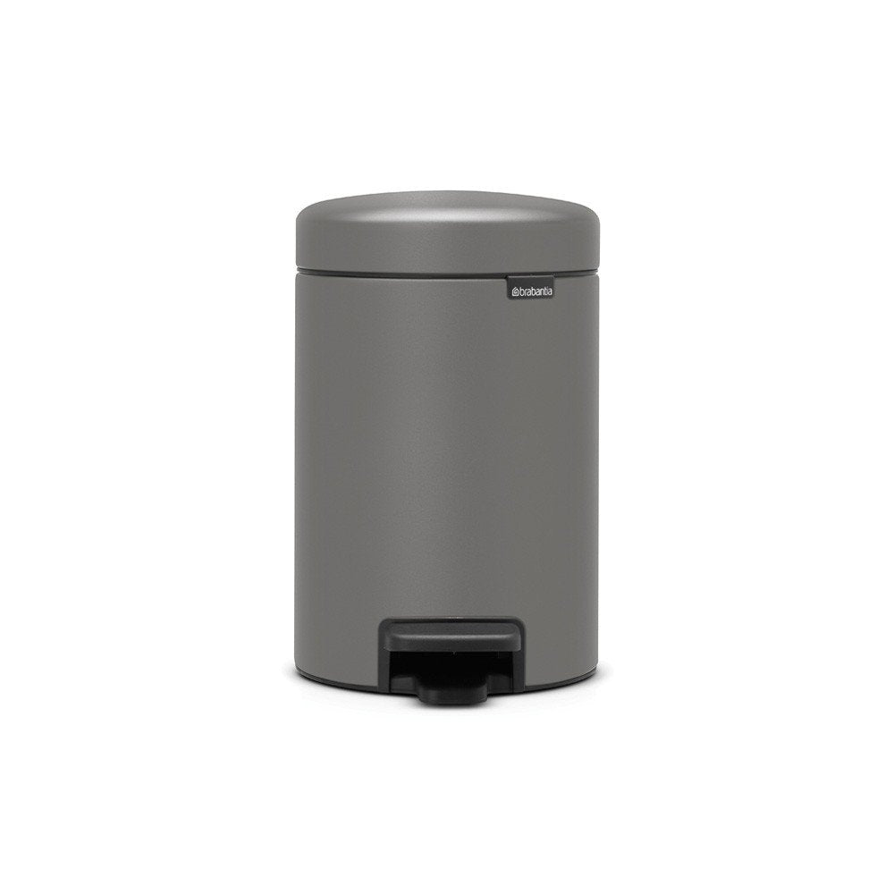 EAN 8710755126260 - Brabantia 126260 papelera 3 L Alrededor Plástico Gris imagen 1