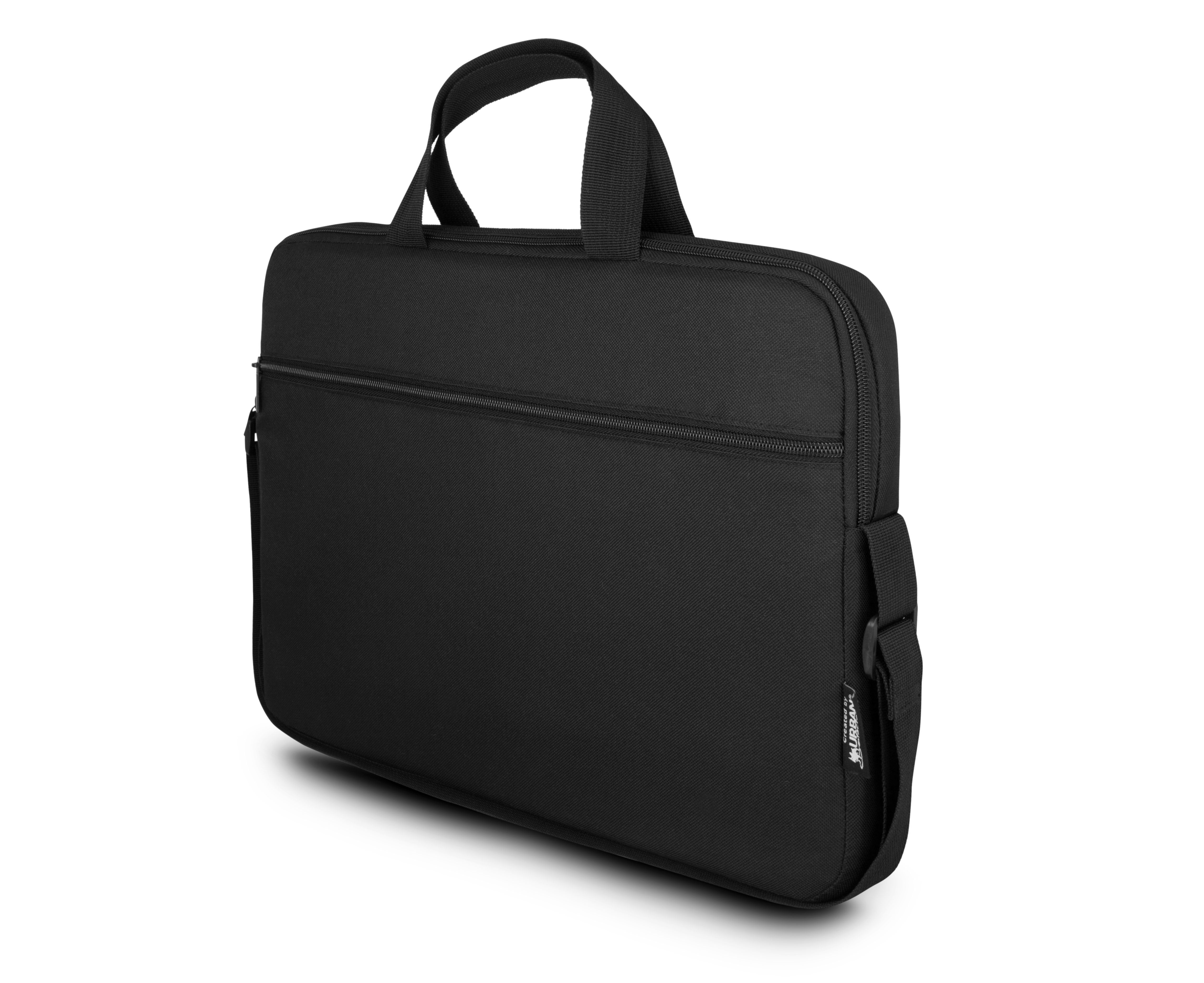 Urban Factory Nylee Maletín Negro Para Portátil Hasta 17.3"