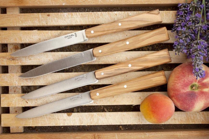 Opinel Juego De 4 Cuchillos De Mesa Número. 125
