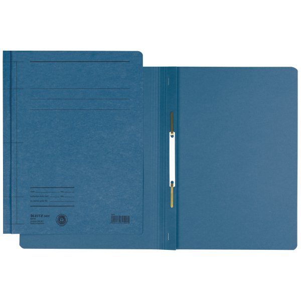 Leitz Carpeta De Anillas Din A4 Stabiler Manila-Cartón Azul
