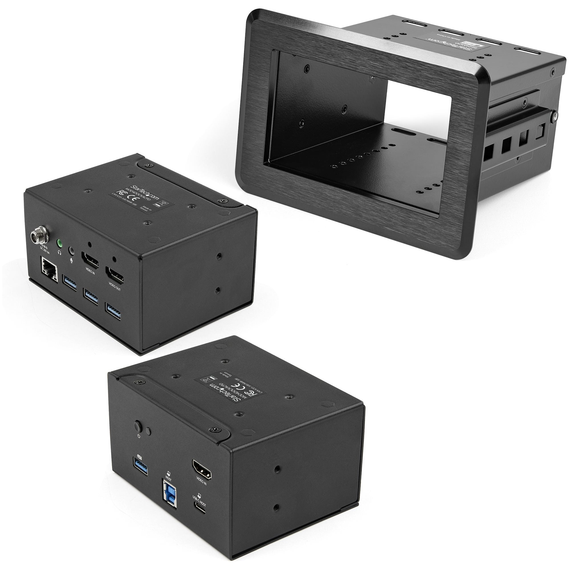 Startech.Com Kitbzdock Puente De Conferencia Av 3840 X 2160 Pixeles Ethernet Negro