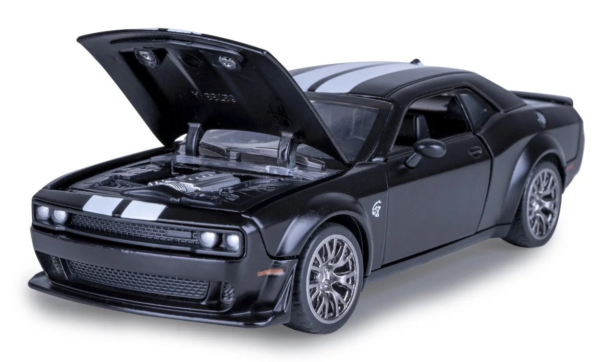 Jamara Dodge Challenger Srt Jailbreak 2in1 1:36 Negro 3+