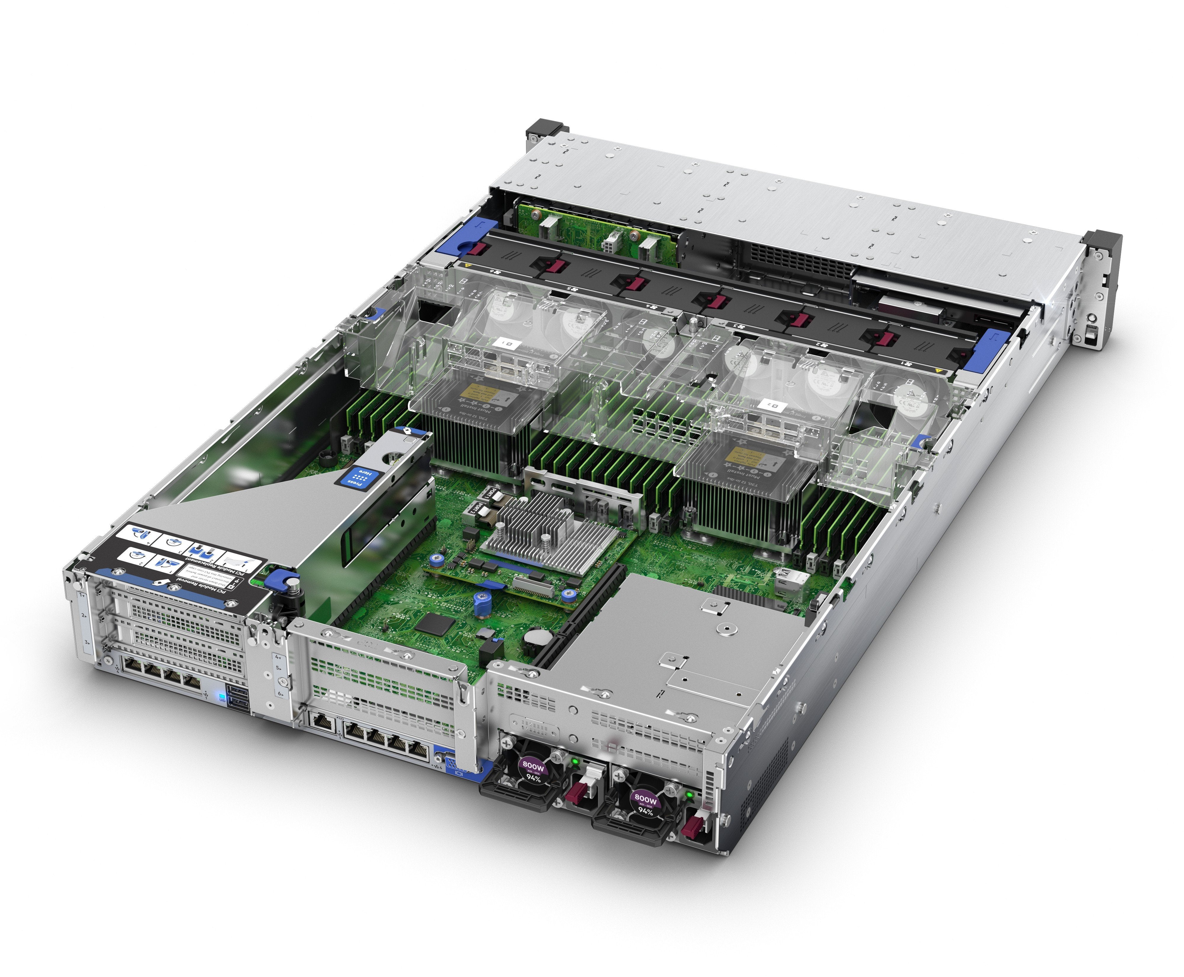EAN 190017643939 - HPE ProLiant DL380 Gen10 6226R 2.9GHz 16-core 1P 32GB-R MR416i-p NC 8SFF BC 800W PS Server servidor 0 GB B imagen 4