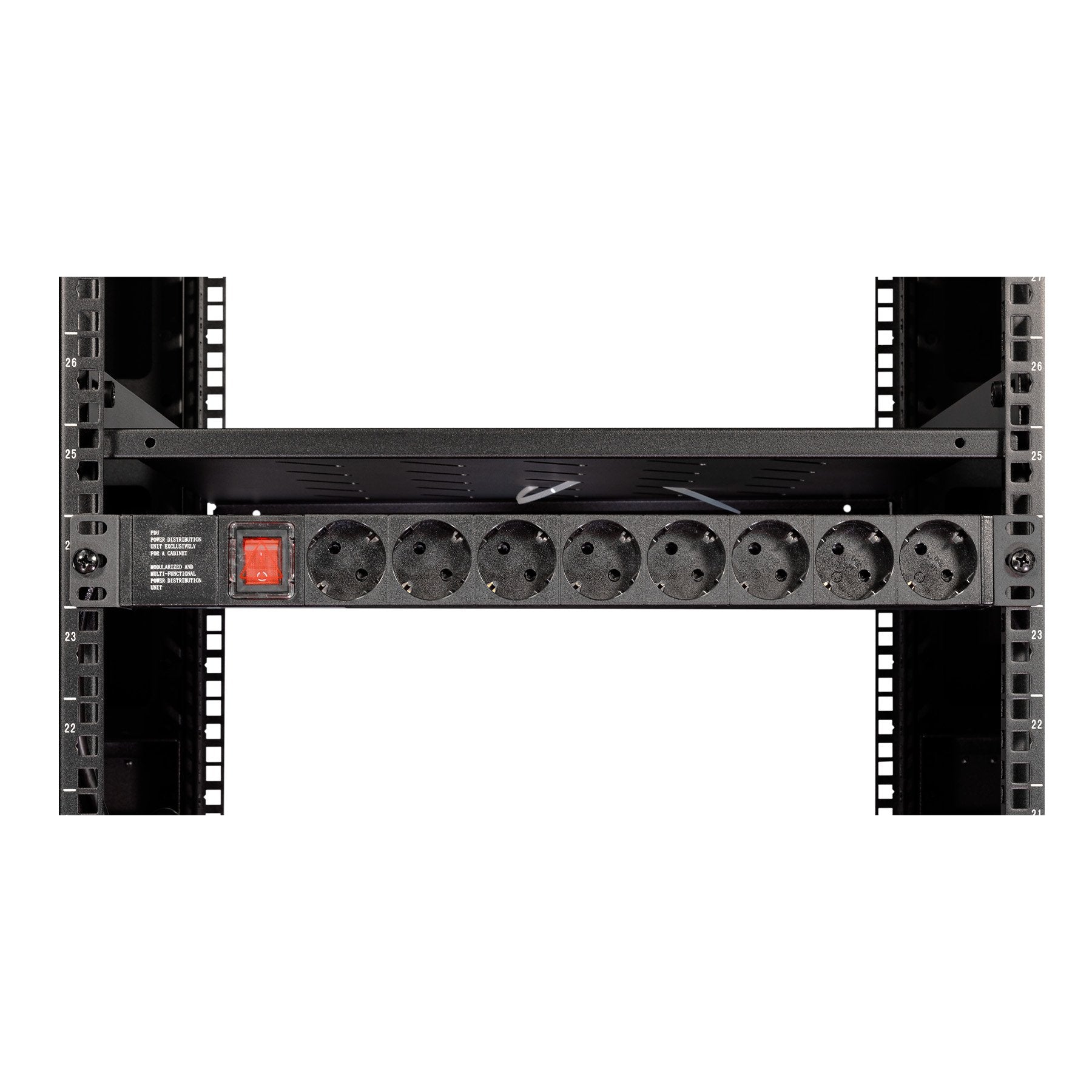 Armario  Aiten Data Ai6632  32u - Ancho 600 - Fondo 600 - Incluye 2 Bandejas Fijas - 4 Ventiladores 120mm - 1