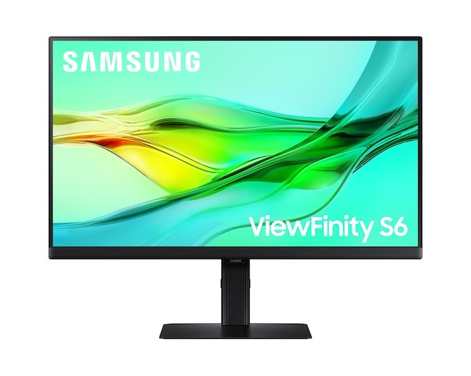 61 Cm (24") 2560 X 1440 Pixel Samsung Ls24d604ueuxxe 16:9 Dual Qhd Ips 5 Ms 100 Hz Hdr Displayport Hdmi Usb-Hub Pivot Height