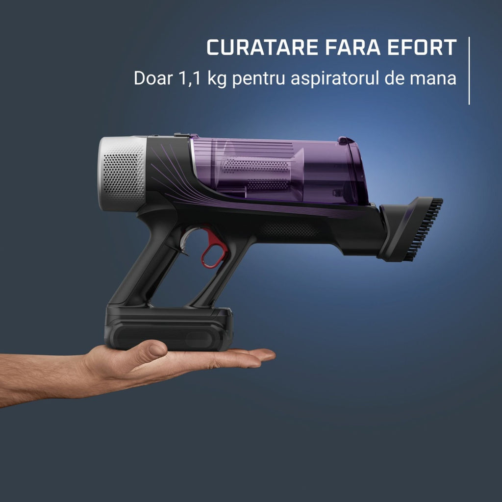 EAN 3221616135246 - Rowenta RH2048WO aspiradora de pie y escoba eléctrica Batería Secar Sin bolsa 250 W Negro imagen 6