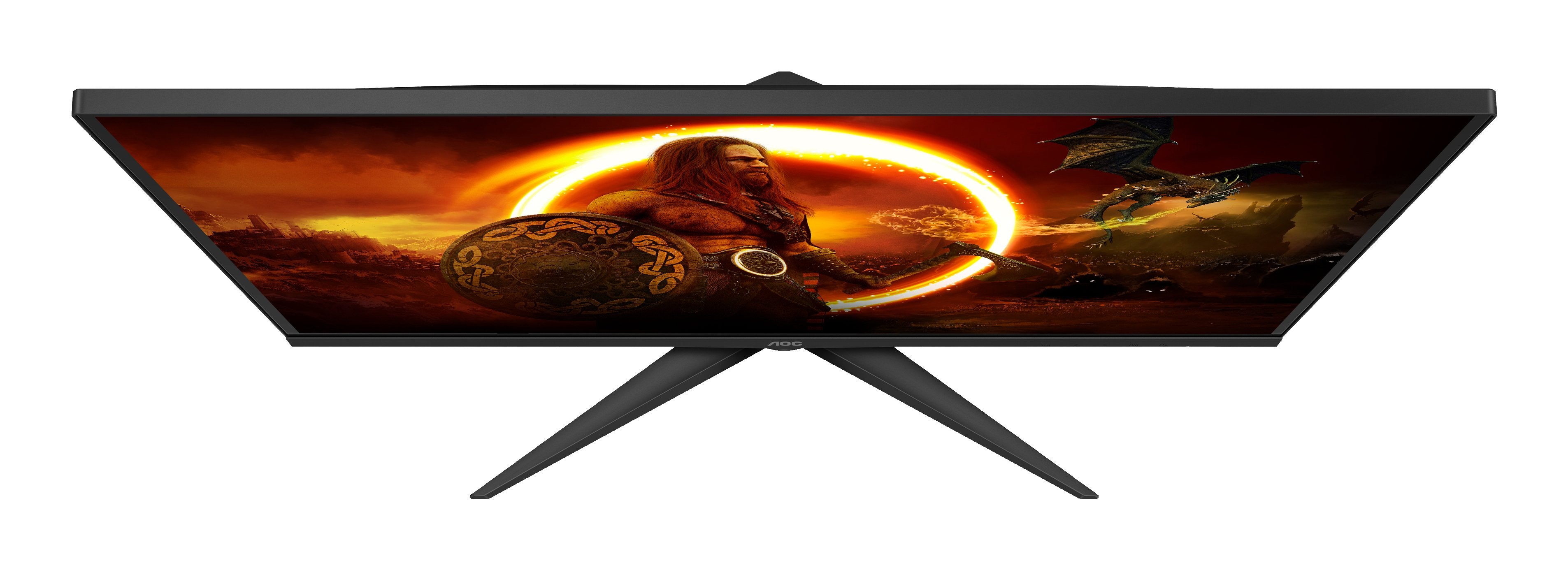 EAN 4038986199919 - AOC 24G2SAE/BK pantalla para PC 60,5 cm (23.8") 1920 x 1080 Pixeles Full HD Negro, Rojo imagen 7