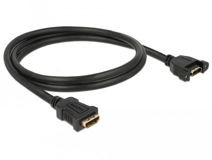 Delock Cable Hdmi A Hembra > Hdmi A Hembra Para Instalación 4k 30 Hz 1 M